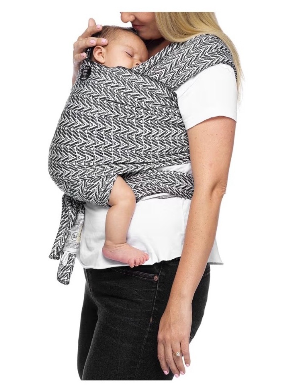 Black & White Chevron Baby - by Moby Petunia Pickle Bottom Onesize